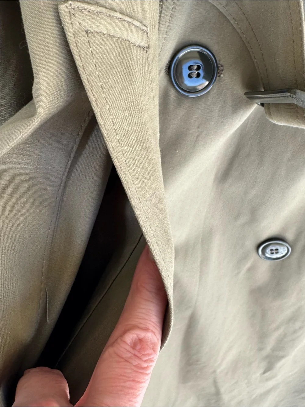 Vintage Marine Shop Trench Coat